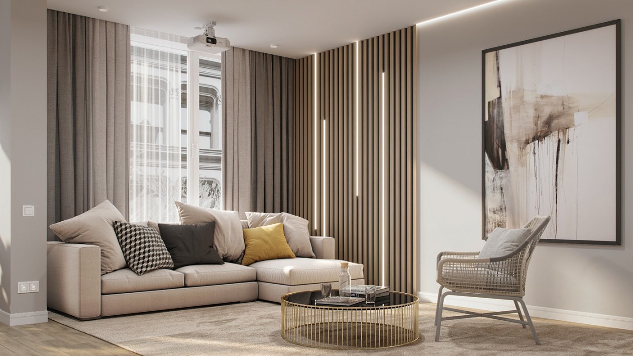 云星&middot;錢(qián)隆世家98㎡北歐風(fēng)格案例