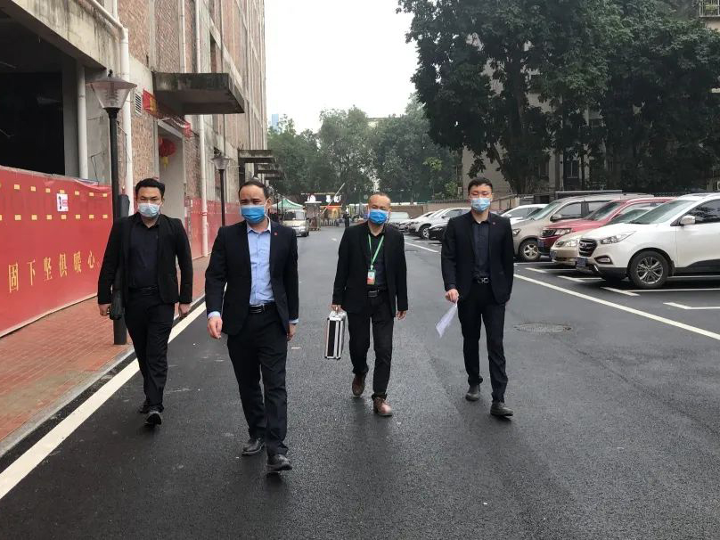 南鷹苑工地巡檢，打好復(fù)工第一戰(zhàn)