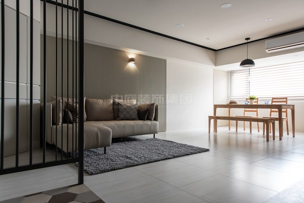 綠地國際花都109m&sup2;極簡風格案例