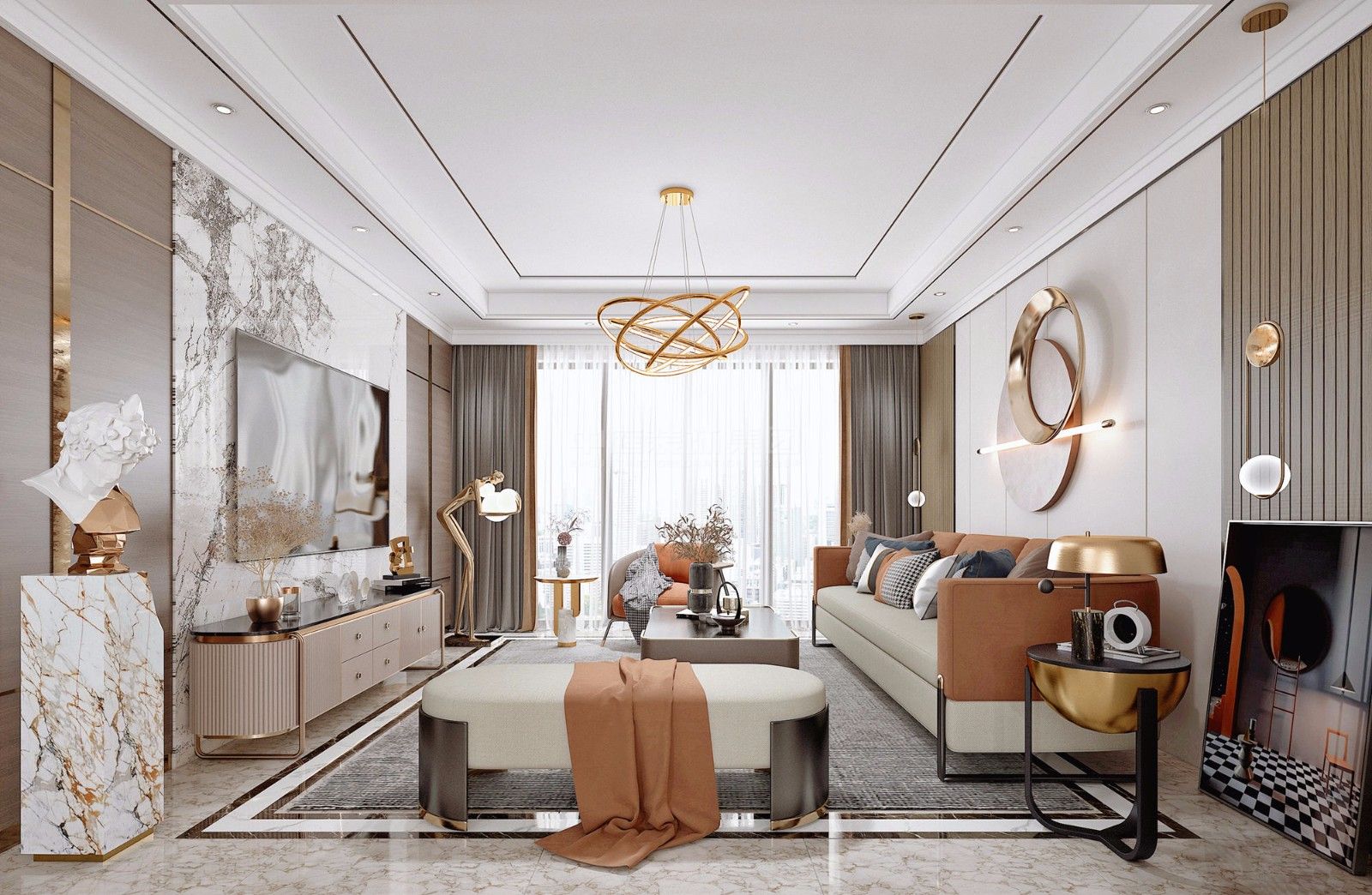 湖畔書院125m&sup2;現(xiàn)代風(fēng)格案例